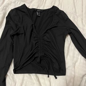 Black Adjustable Length Long Sleeve